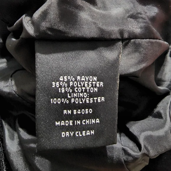 Nine West blazer size 6 color Black Long sleeves - Picture 11 of 15